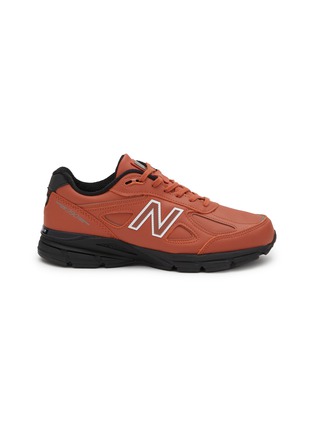 Main View - Click To Enlarge - NEW BALANCE - 990V4 Low Top Lace Up Sneakers