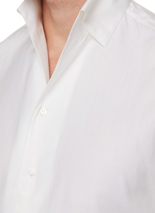  - MAGNUS & NOVUS - Spread Collar Cashmere Cotton Shirt