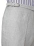  - MAGNUS & NOVUS - Side Adjuster Denim Linen Shorts