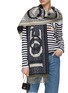 Figure View - Click To Enlarge - LOEWE - Love Wool Cashmere Scarf