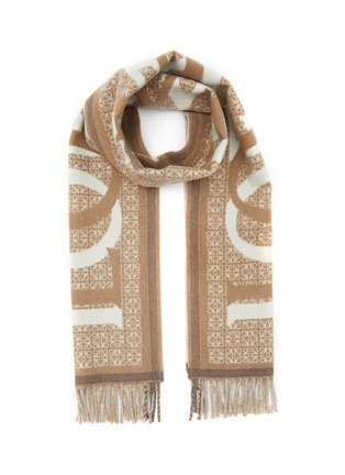 Main View - Click To Enlarge - LOEWE - Love Wool Cashmere Scarf