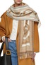 Figure View - Click To Enlarge - LOEWE - Love Wool Cashmere Scarf