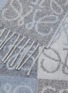 Detail View - Click To Enlarge - LOEWE - Anagram Wool Cashmere Scarf