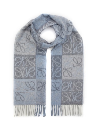 Main View - Click To Enlarge - LOEWE - Anagram Wool Cashmere Scarf