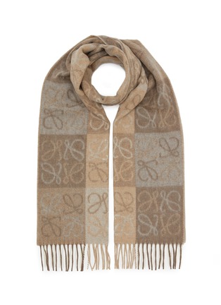 Main View - Click To Enlarge - LOEWE ACCESSORIES - Anagram Logo Scarf