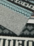 Detail View - Click To Enlarge - LOEWE - x Suna Fujita Panda Wool Scarf