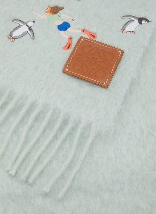 Detail View - Click To Enlarge - LOEWE - x Suna Fujita Penguin Scarf