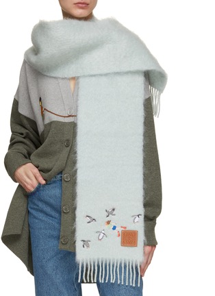 Figure View - Click To Enlarge - LOEWE - x Suna Fujita Penguin Scarf