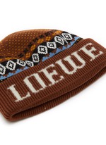 LOEWE x Suna Fujita ビーニー ニット帽 LOEWE x Suna Fujita Wool-Blend Bunny Beanie | Harrods US