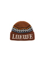 LOEWE x Suna Fujita ビーニー ニット帽 Loewe x Suna Fujita intarsia wool-blend beanie Loewe
