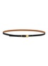 Main View - Click To Enlarge - LOEWE - Amazona Padlock Smooth Leather Thin Belt