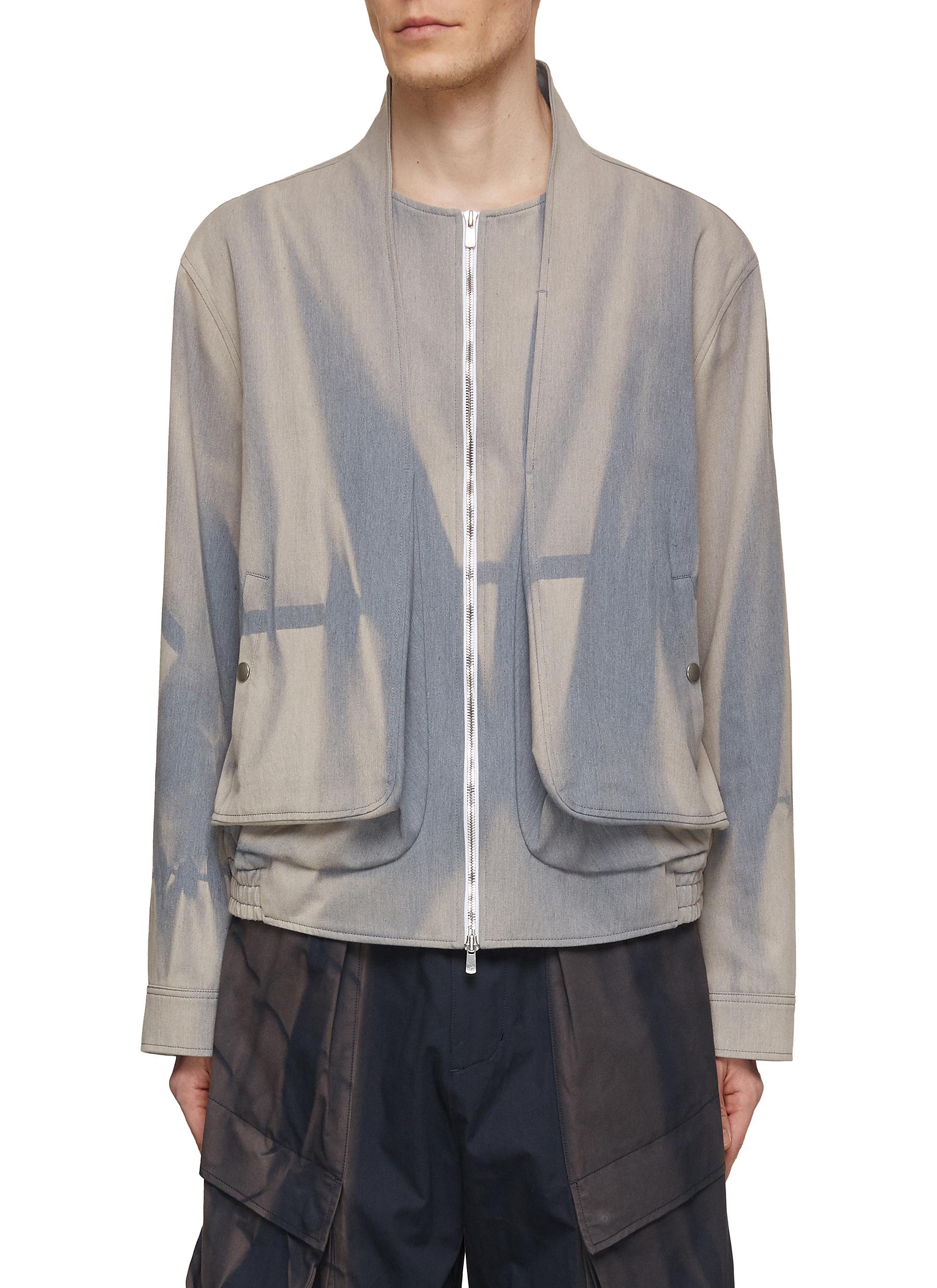 JIYONGKIM | Sun Bleached Shawl Collar Jacket | Men | Lane Crawford