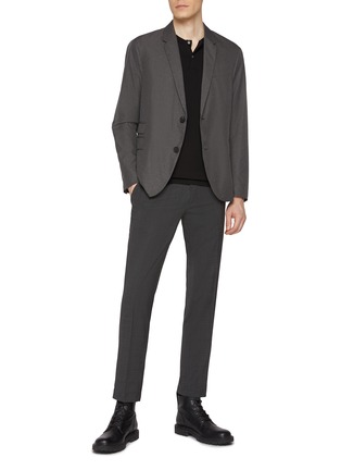 Figure View - Click To Enlarge - NEIL BARRETT - Tri-flap Pocket Blazer