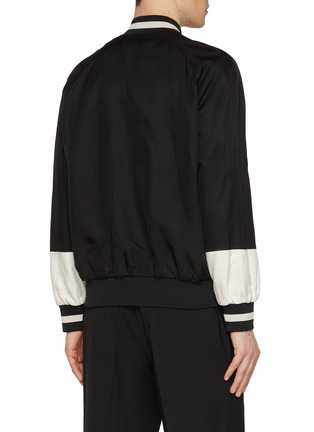 Back View - Click To Enlarge - NEIL BARRETT - Easy Fit Reversible Bomber Jacket