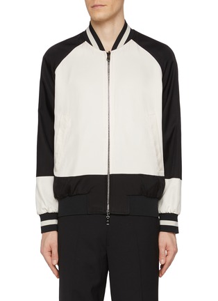 Main View - Click To Enlarge - NEIL BARRETT - Easy Fit Reversible Bomber Jacket