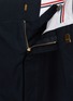  - THOM BROWNE  - Unconstructed Suiting 4 Bar Shorts