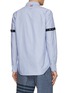 Back View - Click To Enlarge - THOM BROWNE  - Armband Cotton Shirt