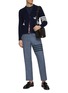 Figure View - Click To Enlarge - THOM BROWNE  - Hector 4 Bar Wool Knit Cardigan