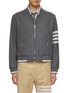 Main View - Click To Enlarge - THOM BROWNE  - 4-Bar Wool Cashmere Jacket