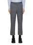 Main View - Click To Enlarge - THOM BROWNE  - Cropped Flat Front Pants