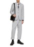 Figure View - Click To Enlarge - THOM BROWNE  - Striped Armband Oxford Shirt