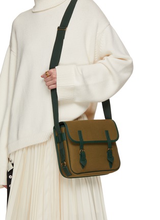 Figure View - Click To Enlarge - L/UNIFORM - Canvas Crossbody Bag N°43