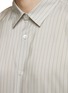  - THE ROW - Albie Pinstripe Silk Shirt
