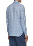 Back View - Click To Enlarge - ISAIA - Basket Weave Print Shirt