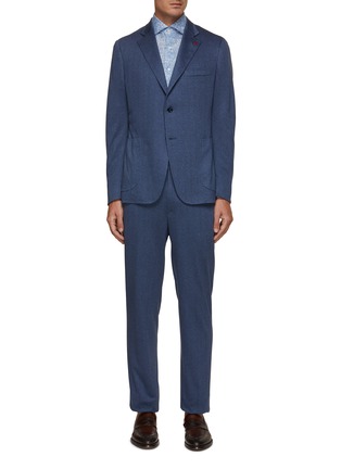 Main View - Click To Enlarge - ISAIA - Single Breasted Jersey Suit