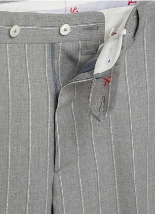  - ISAIA - Single Breasted Stripe Wool Suit