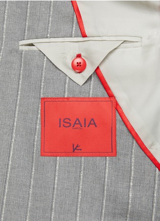  - ISAIA - Single Breasted Stripe Wool Suit
