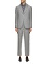 Main View - Click To Enlarge - ISAIA - Single Breasted Stripe Wool Suit