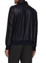 Back View - Click To Enlarge - ISAIA - Grained Leather Bomber Jacket