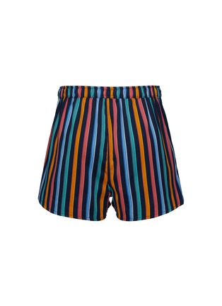 Figure View - Click To Enlarge - DEREK ROSE - Colourful Stripe Cotton Boxers
