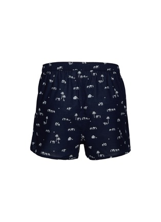 Figure View - Click To Enlarge - DEREK ROSE - Camel Keepers Print Cotton Boxer