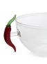 Detail View - Click To Enlarge - ICHENDORF MILANO - Vegetables Glass Chilli Pepper Bowl