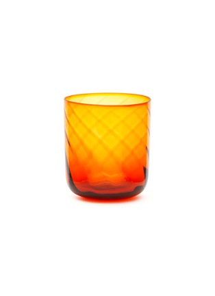 Main View - Click To Enlarge - ICHENDORF MILANO - Rigà Glass Tumbler — Orange