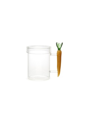 Main View - Click To Enlarge - ICHENDORF MILANO - Vegetables Glass Carrot Mug With Lid