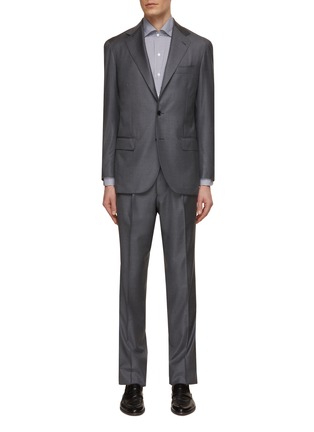 Main View - Click To Enlarge - RING JACKET - Single Breasted Wool Suit