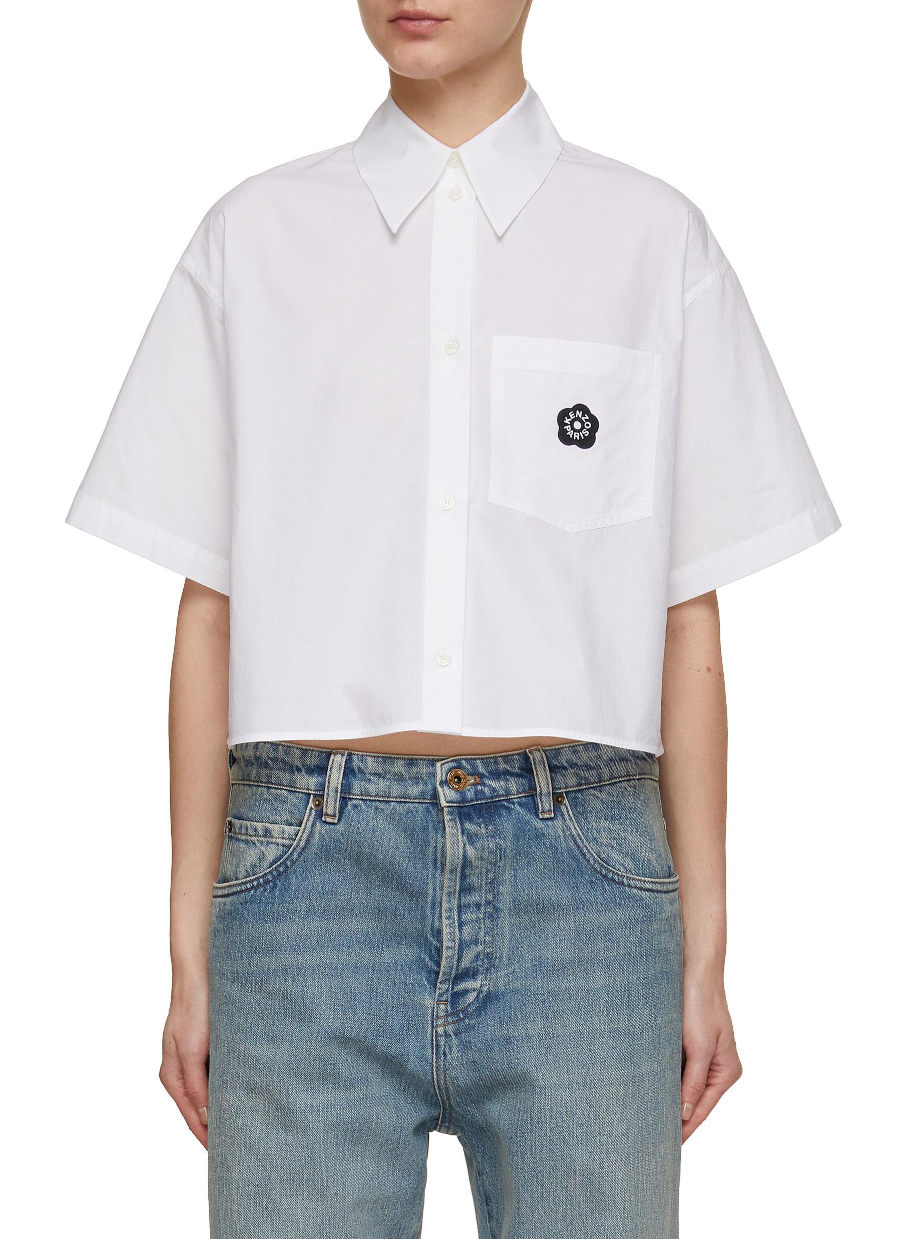 KENZO Boke 2.0 Cropped Shirt Women Lane Crawford