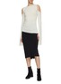 Figure View - Click To Enlarge - RICK OWENS  - Cape Sleeve Knit Top