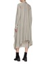 Back View - Click To Enlarge - RICK OWENS  - Long Wrap Cashmere Knit Cardigan
