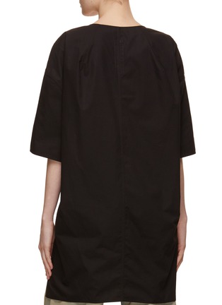 Back View - Click To Enlarge - RICK OWENS  - V-neck Island Top