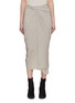 Main View - Click To Enlarge - RICK OWENS  - Wrap Midi Skirt
