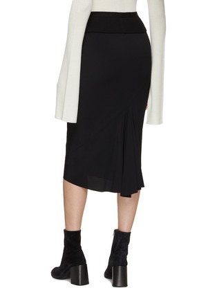Back View - Click To Enlarge - RICK OWENS  - Knee Length Bias Skirt