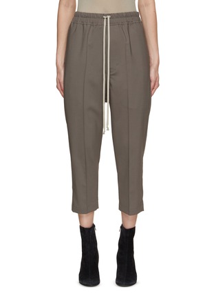 Main View - Click To Enlarge - RICK OWENS  - Cropped Drawstring Astaires Pants