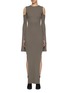 Main View - Click To Enlarge - RICK OWENS  - Cape Sleeve Knit Dress