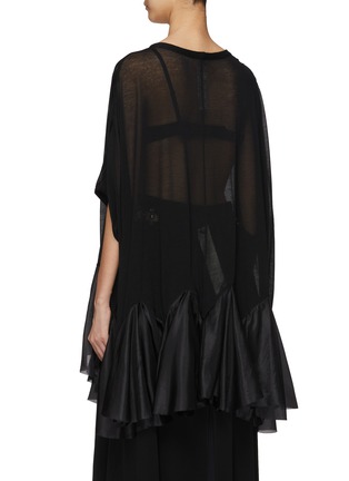 Back View - Click To Enlarge - RICK OWENS  - New Divine Mini Dress
