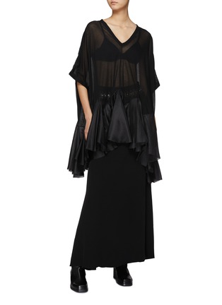 Figure View - Click To Enlarge - RICK OWENS  - New Divine Mini Dress