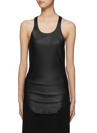 Main View - Click To Enlarge - RICK OWENS  - Leather Tank